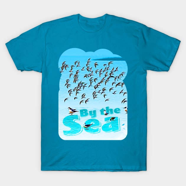 By the Sea T-Shirt by Ripples of Time